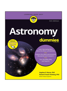 预订 Astronomy for Dummies, 5th Edition (+ Chapter Quizzes Online)