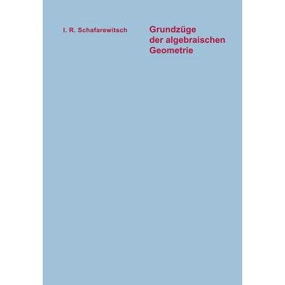预订 Grundzüge der algebraischen Geometrie: 9783528083236