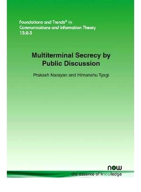 预订 Multiterminal Secrecy by Public Discussion 多端保密的公开讨论: 9781680831863