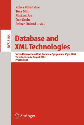 【预订】Database and XML Technologies