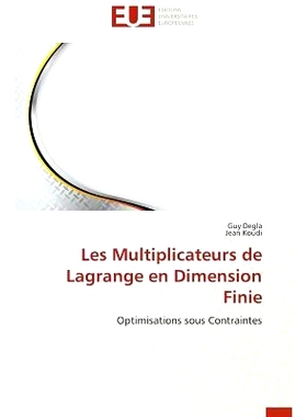 预订 Les Multiplicateurs de Lagrange En Dimension Finie: 9786131598241