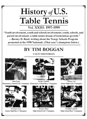 预订 History of U.S. Table Tennis, Volume 23: 9781095145821