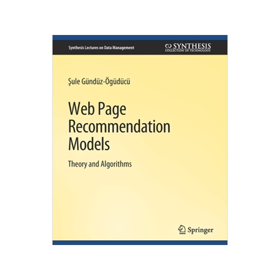 预订 Web Page Recommendation Models