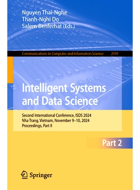 预订 Intelligent Systems and Data Science: Second International Conference, ISDS 2024, Nha Trang, Vietnam, November 9–1
