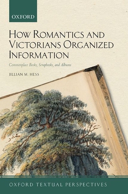 【预订】How Romantics and Victorians Organized Information 9780192895318