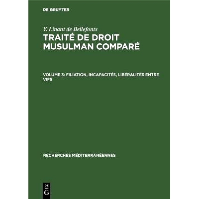 预订 Filiation, incapacités, libéralités entre vifs: 9783111028262