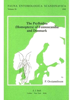 预订 The Psylloidea (Homoptera) of Fennoscandia and Denmark 芬诺斯坎迪亚和丹麦的鞘翅目（同翅目）: 9789004096103