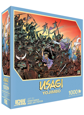【预订】Usagi Yojimbo: Traitors of the Earth Premium Puzzle (1000-Pc)