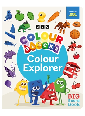 预订 Colourblocks Colour Explorer: A Big Board Book: 9781802632552