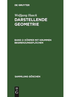 预订 Körper mit krummen Begrenzungsflächen: Kotierte Projektionen: 9783111020440