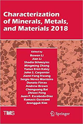 【预售】Characterization of Minerals, Metals, and Materials 2018