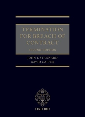 【预订】Termination for Breach of Contract