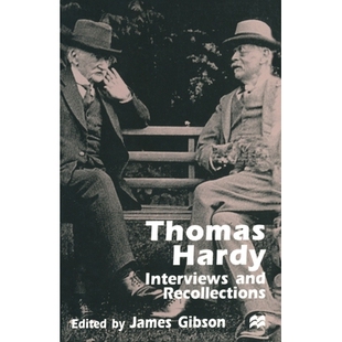 Thomas Recollections Hardy and 9780333247884 Interviews 预订