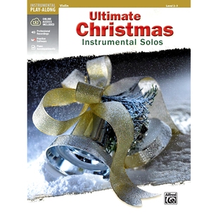 Strings Pdf Ultimate Violin for Instrumental With Software Book Online Solos Audio Christmas 预订 圣诞