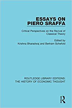 【预售】Essays on Piero Sraffa: Critical Perspectives on the Revival of Classical Theory