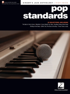 【预订】Pop Standards - Singer’s Jazz Anthology High Voice Edition with Recorded Piano Accompaniments: Singer’s Ja...