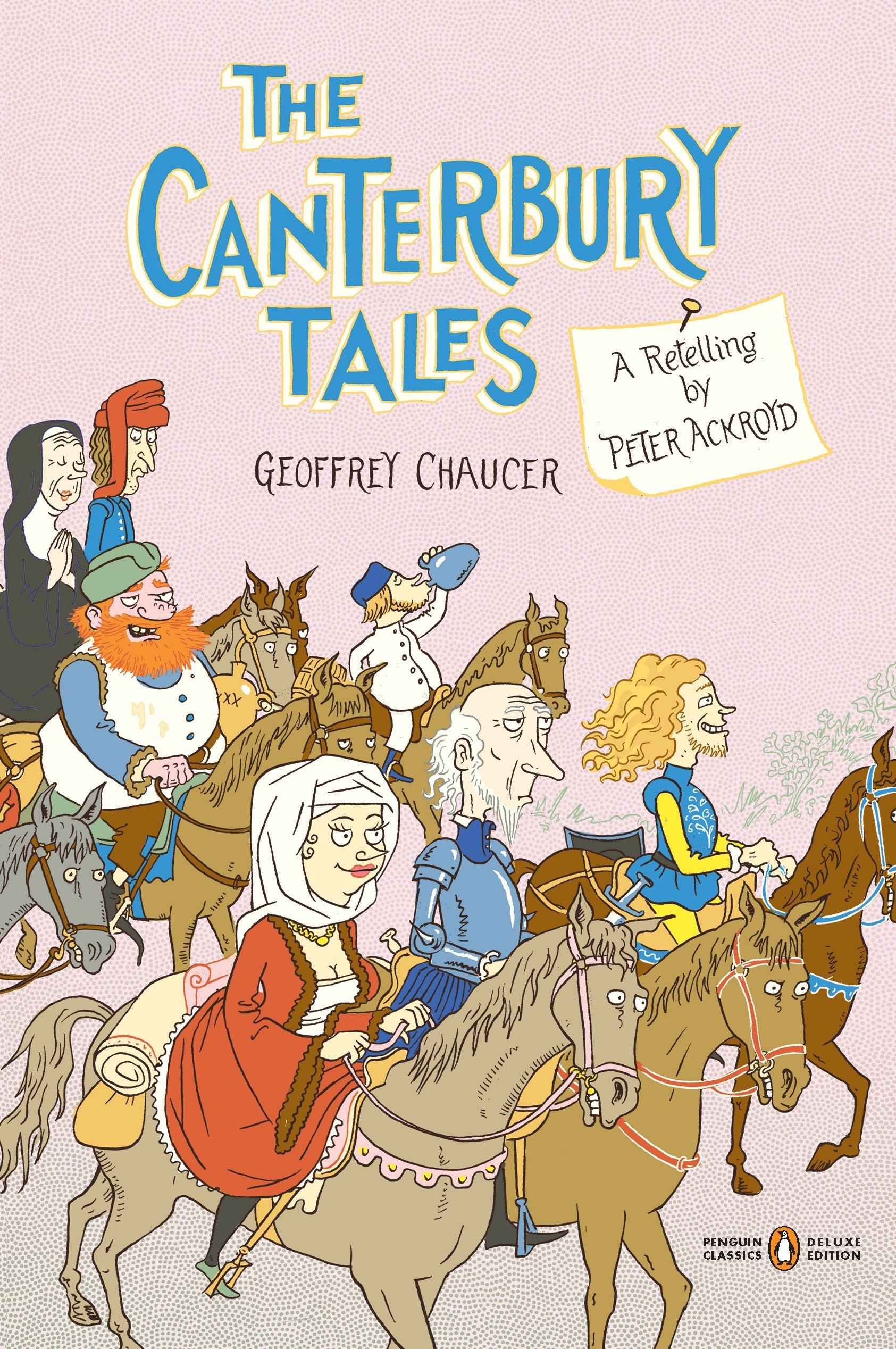 现货 坎特伯雷故事集 企鹅经典豪华毛边版 英文原版 The Canterbury Tales (Penguin Classics Deluxe Edition)