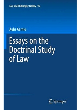 预订 Essays on the Doctrinal Study of Law: 9789400737709