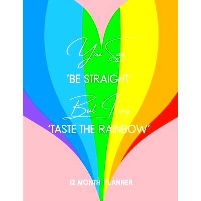 预订 You Say, I Say 12 Month Planner (Pink): 9798512450833