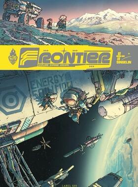预售 边境 Frontier 2024安古兰漫画节生态奖 法语原版 Guillaume Singelin 欧漫法漫 太空冒险故事