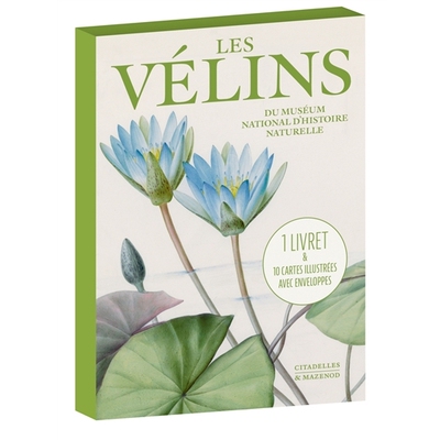 现货 法国历史自然博物馆 明信片套装 法国Citadelle艺术书 礼品收藏 法语原版 Les vélins du Muséum national d’histoire nat