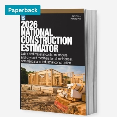 预订 2026 National Construction Estimator: 9781572184084