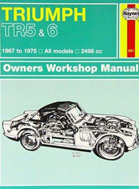 [预订]Triumph TR5 & 6 (67 - 75) Haynes Repair Manual 9780857336477