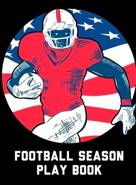 预订 Football Season Playbook: For Players Coaches Kids Youth Football Intercepted