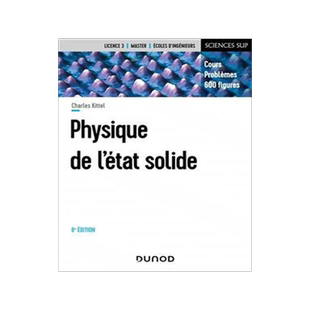 [预订]Physique de l’état solide : cours et problèmes 9782100806645