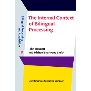 Context 内在语境 The 9789027204004 双语加工 Internal Processing. 预订 Bilingual