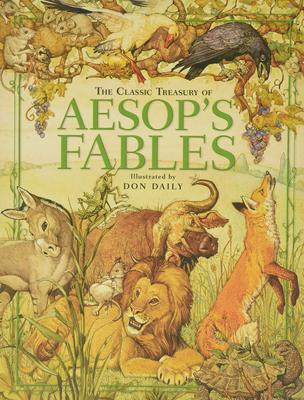 英文原版 伊索寓言精选 精装绘本 The Classic Treasury Of Aesop's Fables