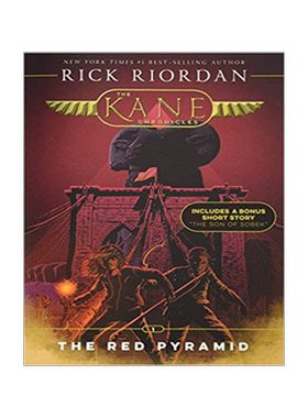 英文原版 埃及守护神1 凯恩与邪神之塔 Rick Riordan 波西杰克逊作者 The Kane Chronicles, Book One The Red Pyramid