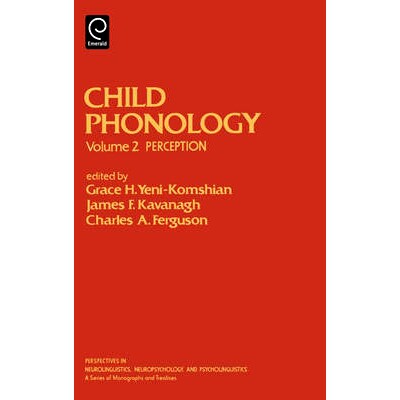 预订 Child Phonology 儿童音韵学: 9780127706023