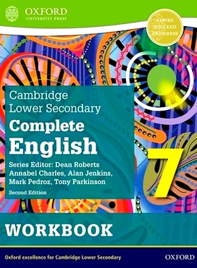 预订 Cambridge Lower Secondary Complete English 7: Workbook (Second Edition): 9781382019255