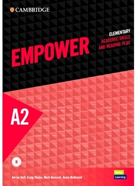 预订 Empower Elementary/A2 Student’s Book with Digital Pack, Academic Skills and Reading Plus: 9781009118767