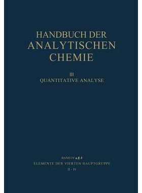 预订 Elemente der Vierten Hauptgruppe II · IV Germanium · Blei: 9783540035305
