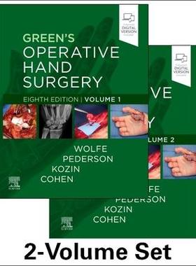 Green’s Operative Hand Surgery: 2-Volume Set格林的手部手术：2 卷套装: 9780323697934