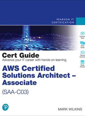 [预订]Aws Certified Solutions Architect - Associate (Saa-C03) Cert Guide 9780137941582