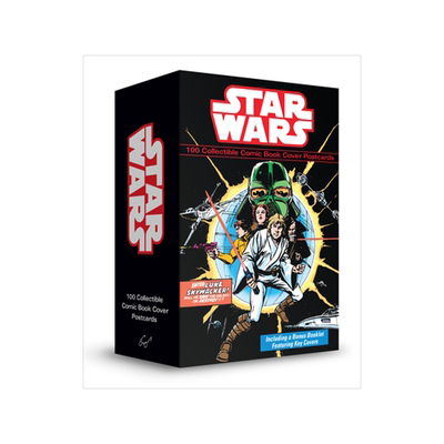 现货星球大战 100张明信片礼盒 漫画封面 LucasFilm Ltd Star Wars 100 Collectible Comic Book Cover Postcards 英文原版