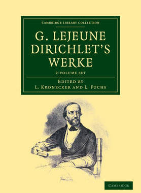 预订 G. Lejeune Dirichlet's Werke 2 Volume Set