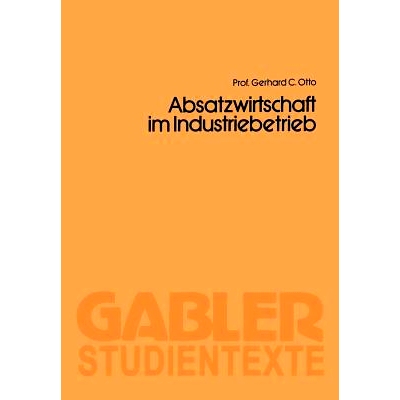 预订 Absatzwirtschaft im Industriebetrieb: 9783409210430