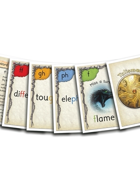 预订 Phonic Books Talisman Card Games, Boxes 11-20: Alternative vowel and consonant spellings, and split vowel spellings