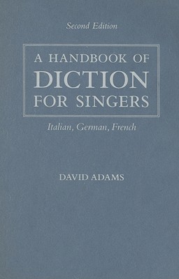 【预订】A Handbook of Diction for Singers