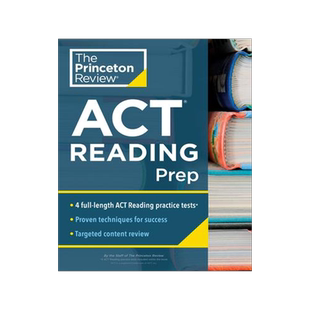 [预订]Princeton Review ACT Reading Prep: 4 Practice Tests + Review + Strategy for the ACT Reading Section 9780525570349