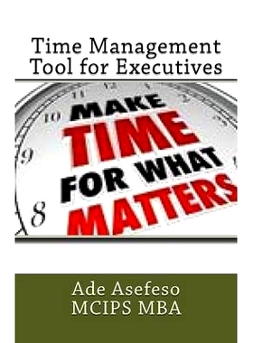 预订 Time Management Tool for Executives: 9781499589375