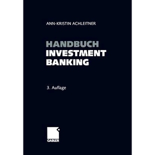 预订 Handbuch Investment Banking: 9783663102601