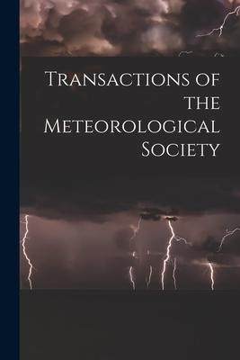 [预订]Transactions of the Meteorological Society 9781014533067