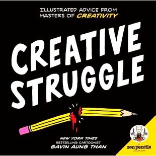 9781449487225 Creative Advice from Illustrated Pencils Struggle Creativity 预订 Masters Zen
