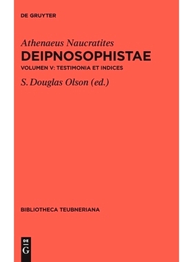 预订 Testimonia et Indices: 9783110558548