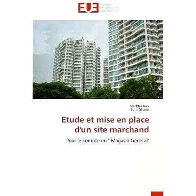 预订 Etude Et Mise En Place D’Un Site Marchand: 9783841747235